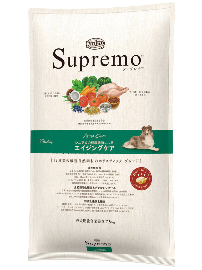 シュプレモ　シニア犬用　７．５ｋｇ