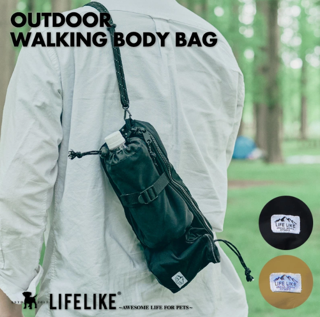 OUTDOORウォーキングボディバッグ