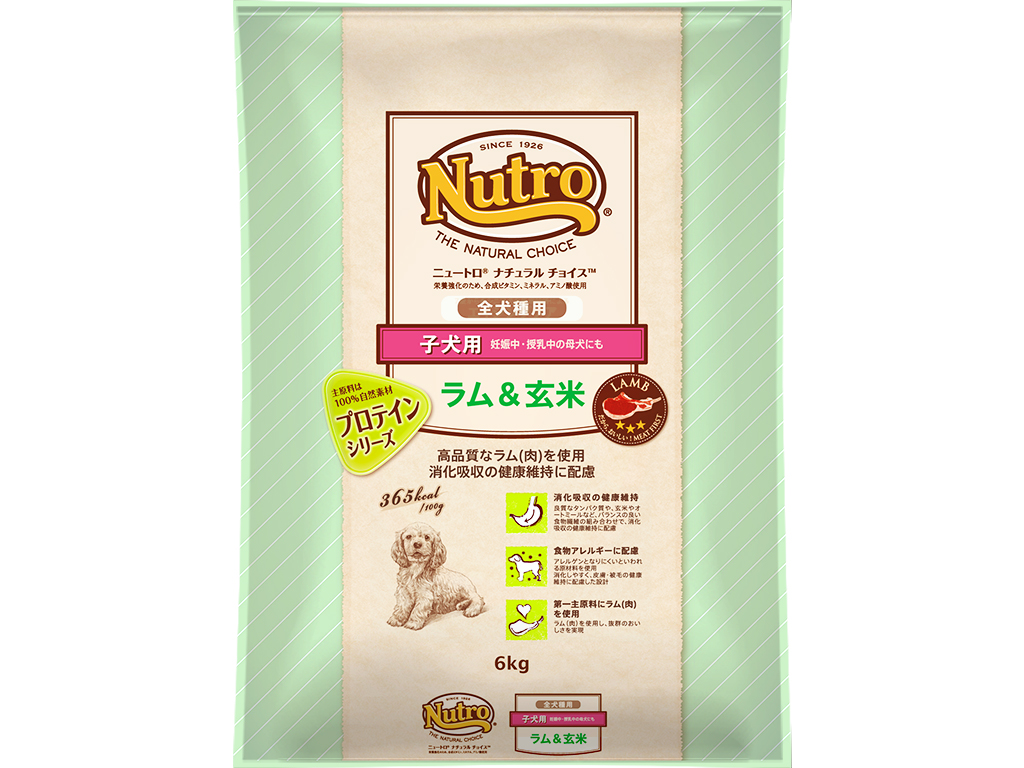 ＮＣ　ラム＆玄米　子犬用　全犬種用　６ｋｇ