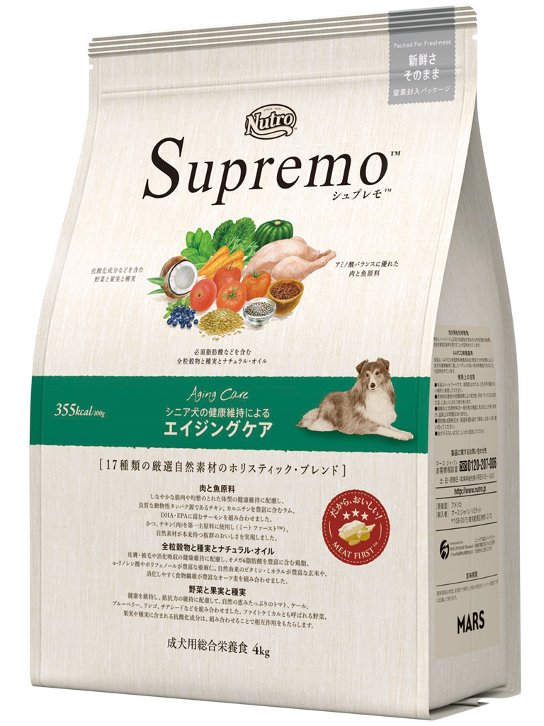 シュプレモ　シニア犬用　４ｋｇ