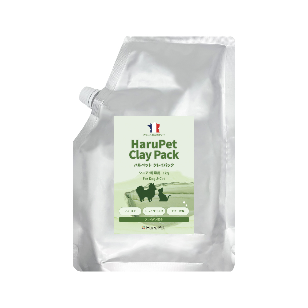HaruPet クレイパック 1kg（グリーン）
